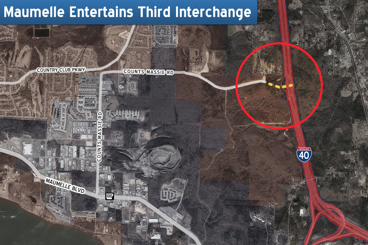 Construction of Third Maumelle Interchange Set to Begin on I40