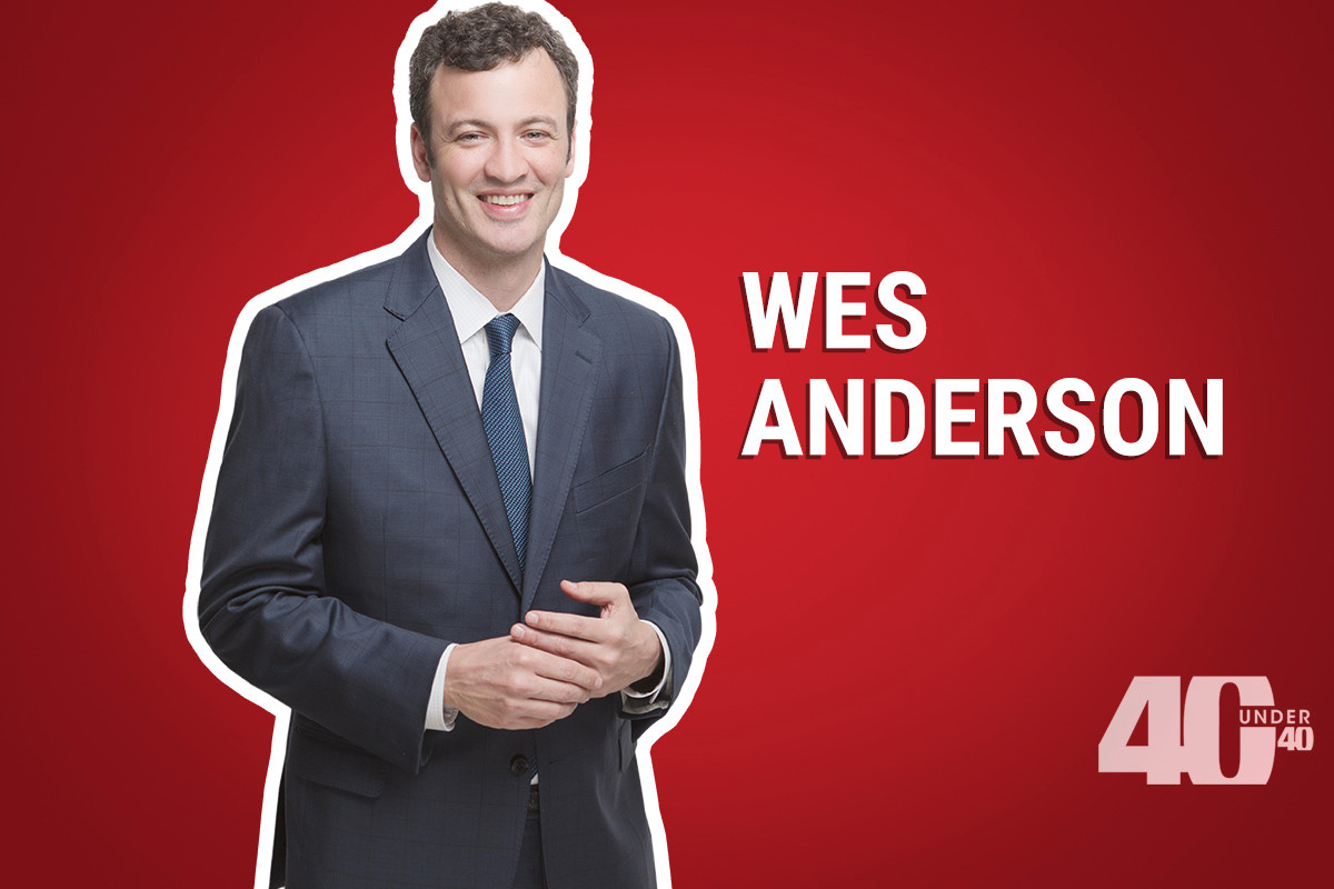 Wes Anderson, Bank OZK (40 Under 40) Arkansas Business News