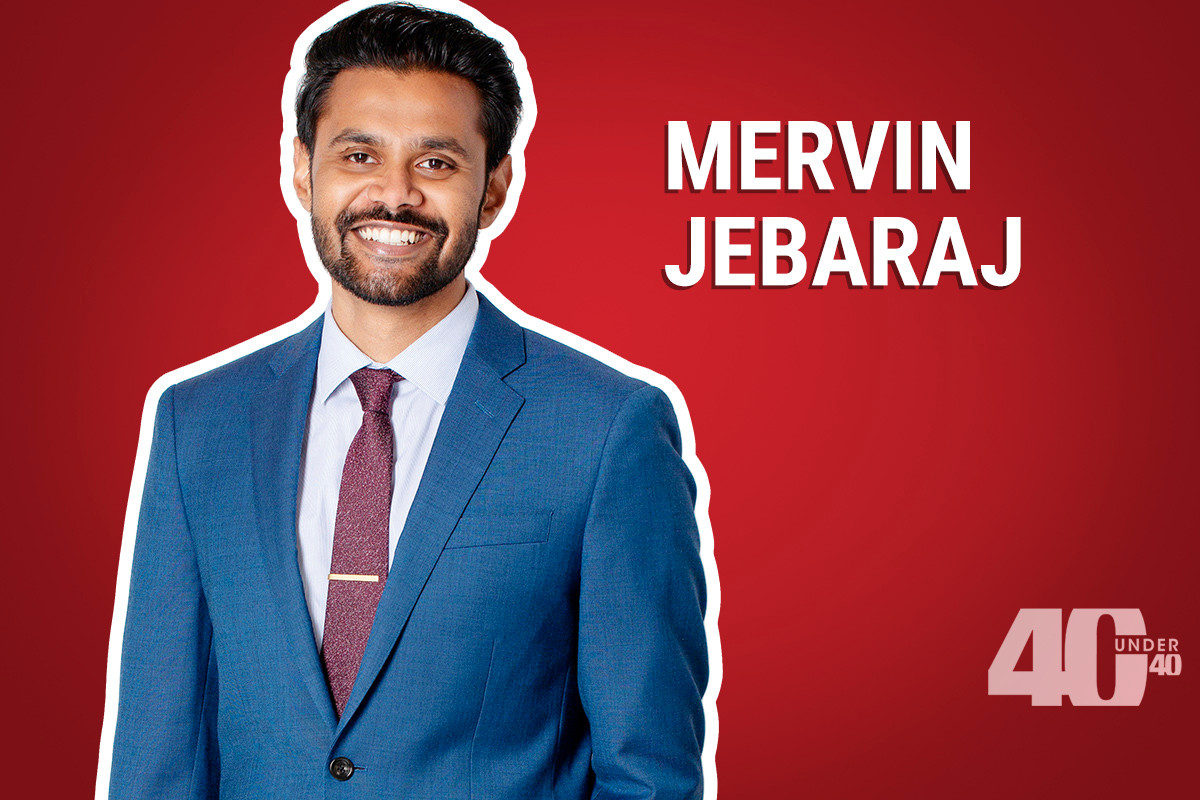 Mervin Jebaraj, UA Center for Business & Economic Research (40 Under 40