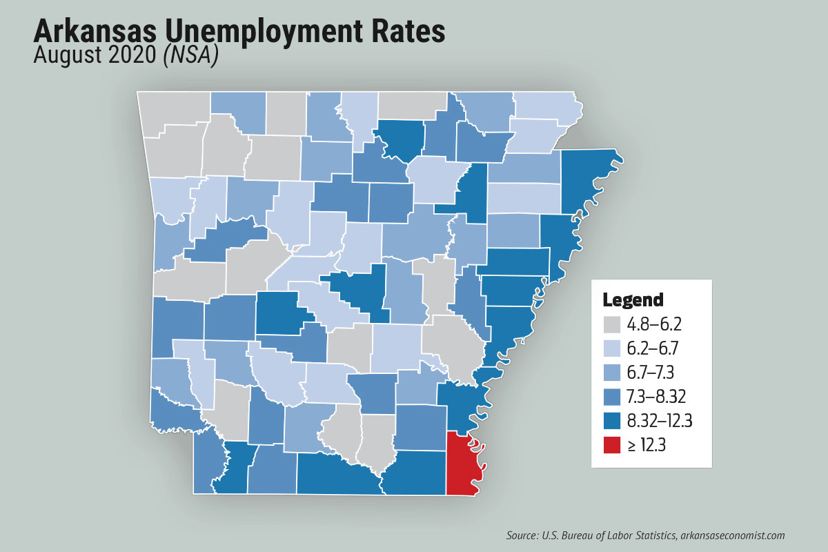 Arkansas Unemployment Metro vs. Rural Areas Arkansas Business News