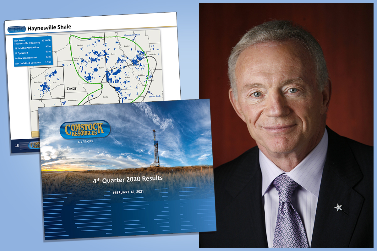 Dallas Cowboys owner Jerry Jones breaks down winning stake in Comstock  Resources