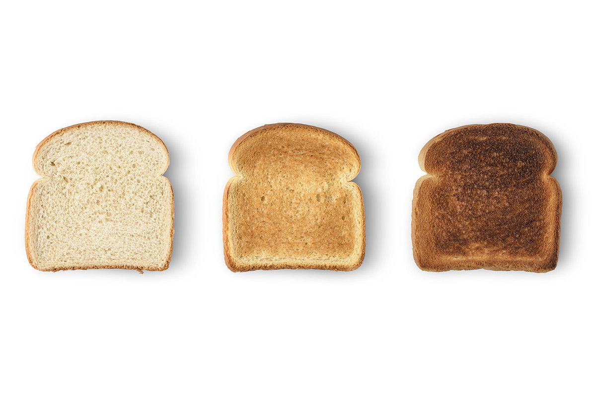 Ломтики хлеба для тостов картинка