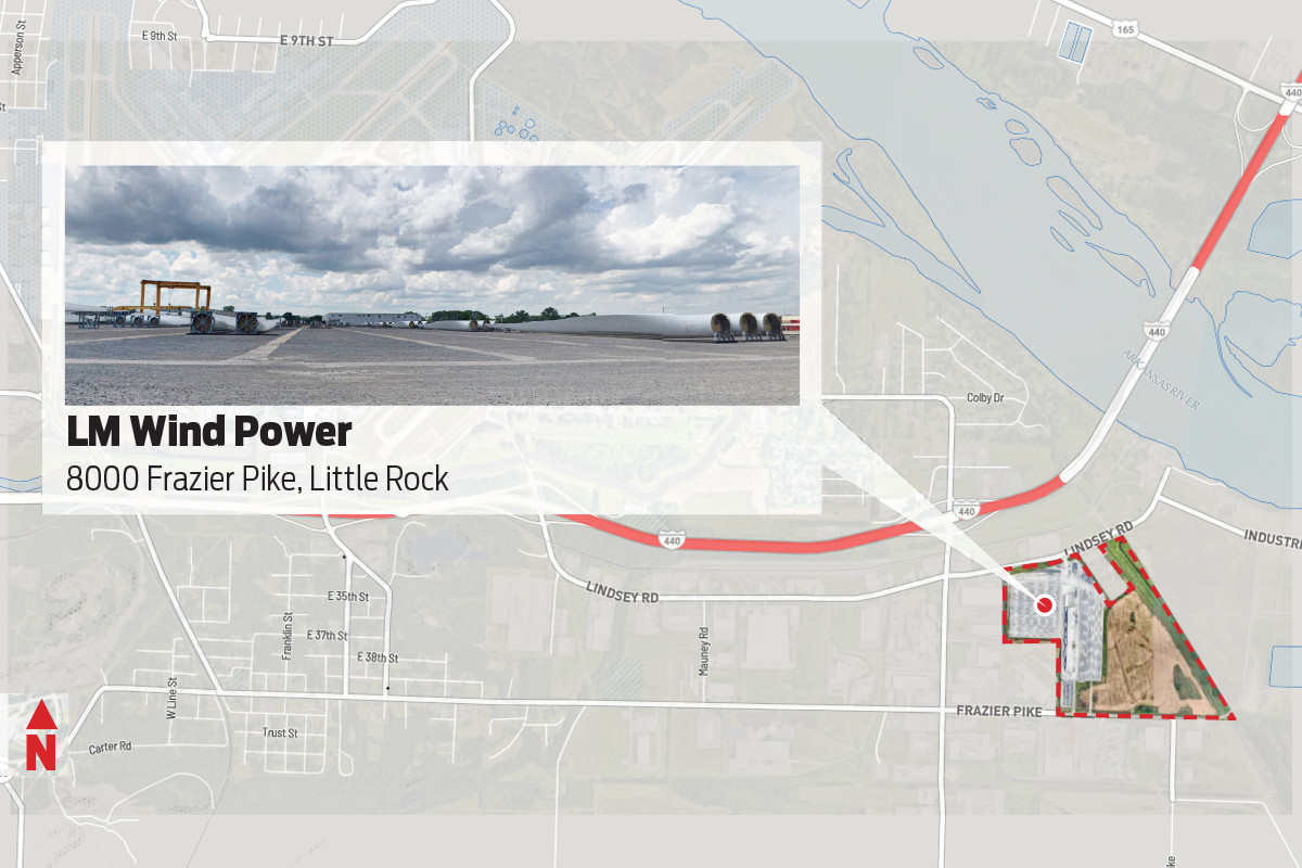 Wind Turbine Property Tops 9.5M Mark (Real Deals) Arkansas Business