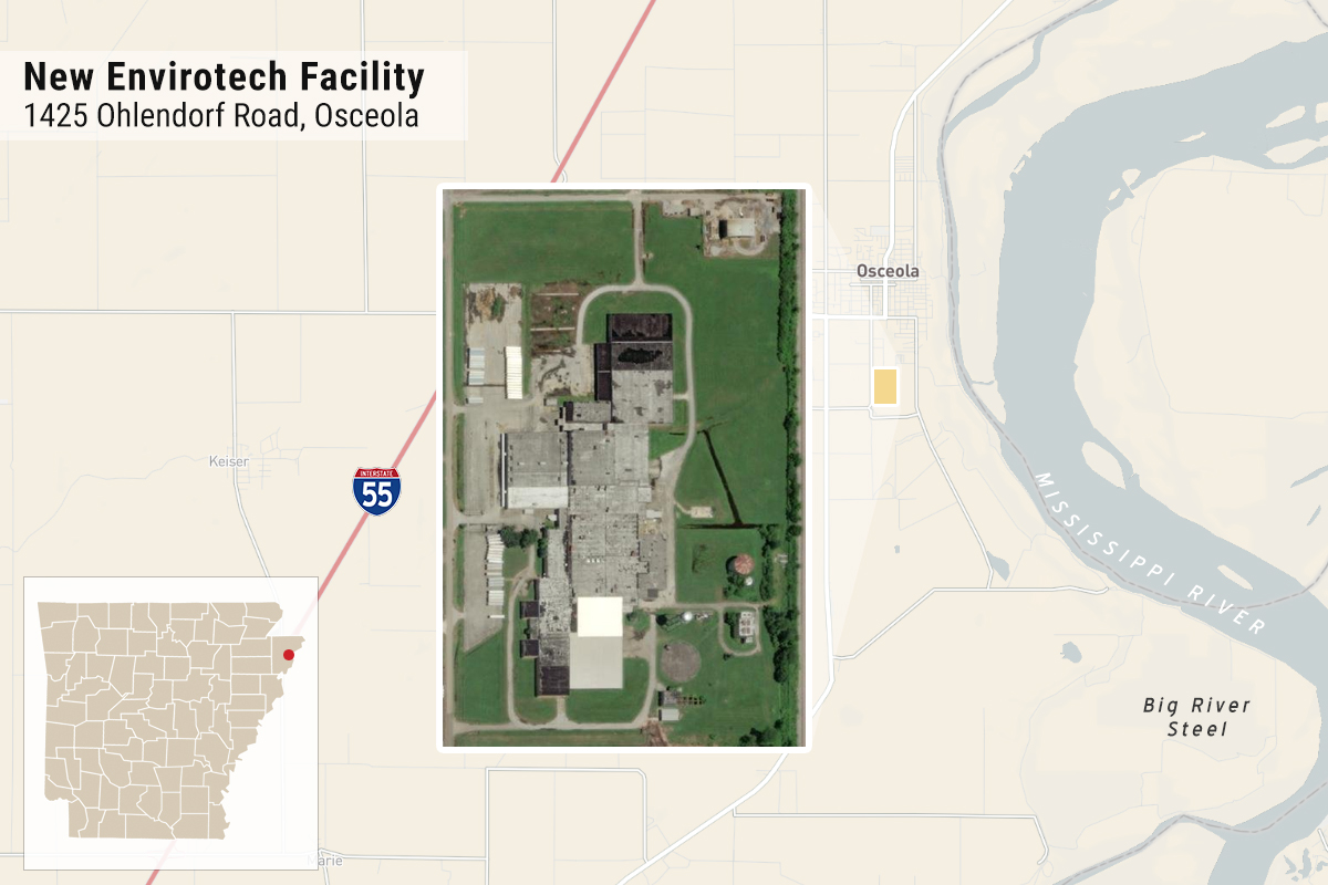Envirotech to Open EV Facility in Osceola, Employ 800 | Arkansas Business  News | ArkansasBusiness.com