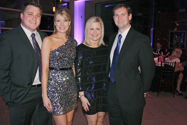 Houston and Jenny Hunt, Erin Cullum and Jeff Marcussen