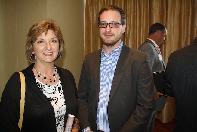 Cathe Carnes and her son Matthew Carnes