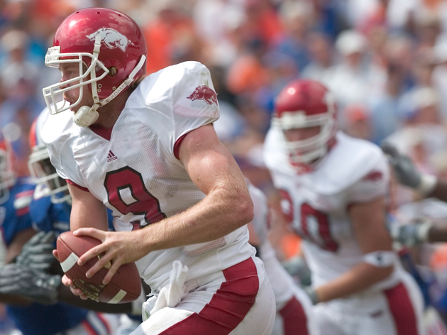 Arkansas quarterback Matt Jones appeared too laid-back to some fans, but his stamina during septuple overtime games was hard to deny.