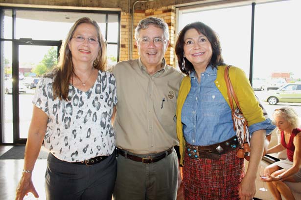 Donna Hardcastle, Mayor Pat Hays, Cherylon Reid