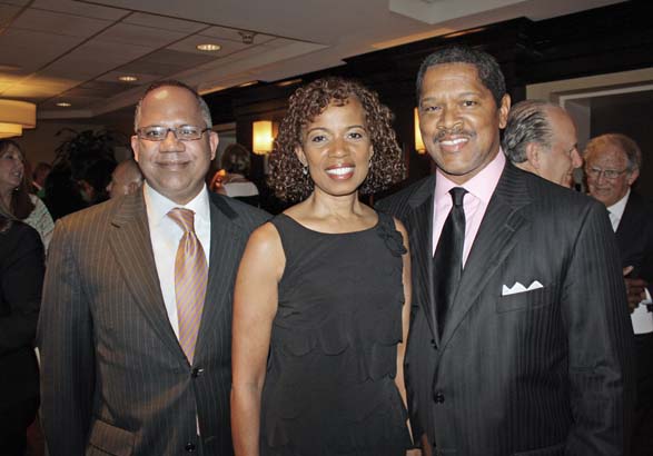 Bruce Moore, Margaret and Ronnie Dedman