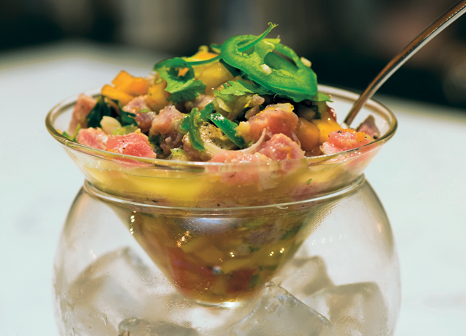 ahi tuna ceviche