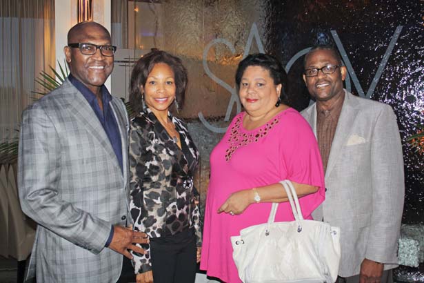 Dr. Alonzo and Susan Williams, Rochelle and Dr. Harold Belton