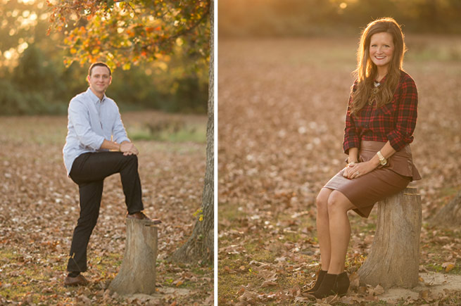 Tess Labeth of Rogers and Cody Bleich of Bentonville are engaged to be wed June 1 at Pratt Place Inn & Barn in Fayetteville. Eugene Grace Weddings sent us these beautiful fall engagement shots.