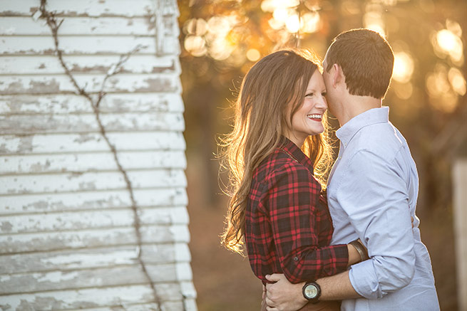 Tess Labeth of Rogers and Cody Bleich of Bentonville are engaged to be wed June 1 at Pratt Place Inn & Barn in Fayetteville. Eugene Grace Weddings sent us these beautiful fall engagement shots.