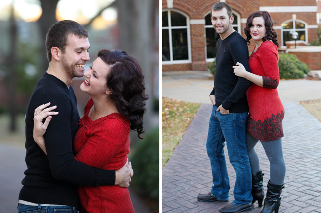 Arkansas Engagement: Estus Glosser & Richard Stacy