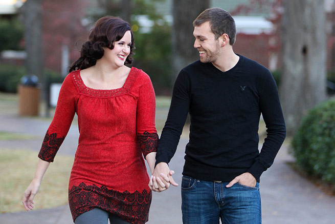 Searcy Arkansas Engagement: Estus Glosser & Richard Stacy