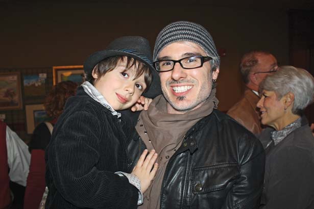 Maddox Murphy with his father Mac Murphy