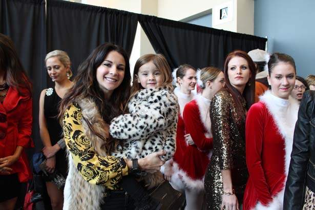 Jeanne Johansson of Scarlet with her daugther Jett