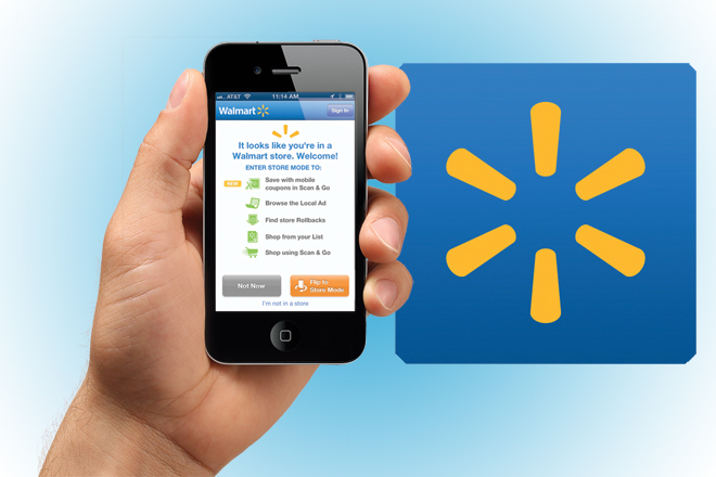 use walmart app to save a paper receipt.