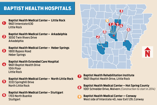 Baptist Health Plans for Growth with New Hospitals in Conway, Malvern ...