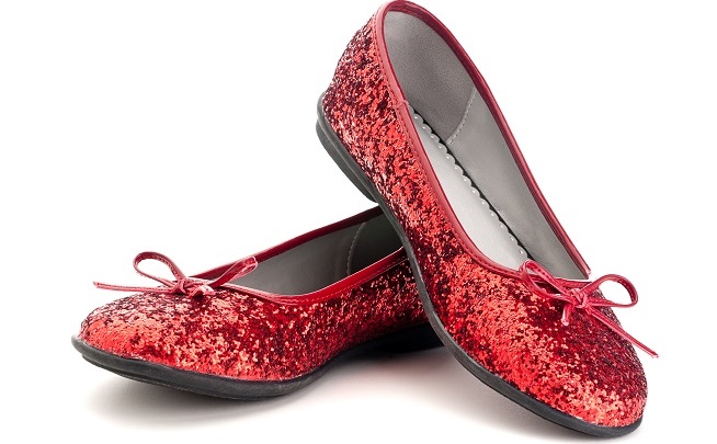 wizard of oz red slippers