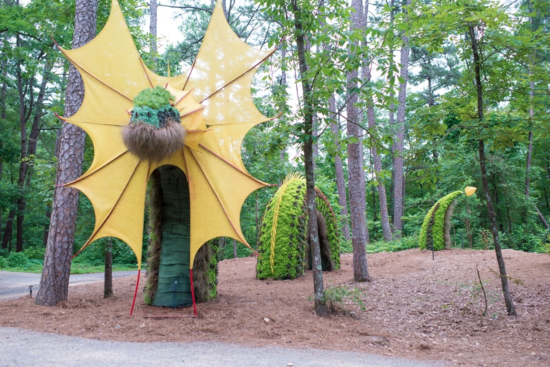 Mystic Creatures Topiary Art Returns to Garvan Woodland Gardens