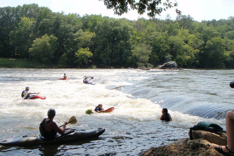 Ouachita River, Ouachita River Whitewater Park, Rockport, paddling, kayaking, floating, float