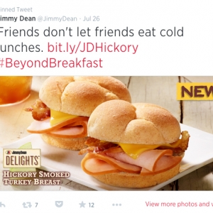 For First Time, Jimmy Dean Moves Beyond Breakfast