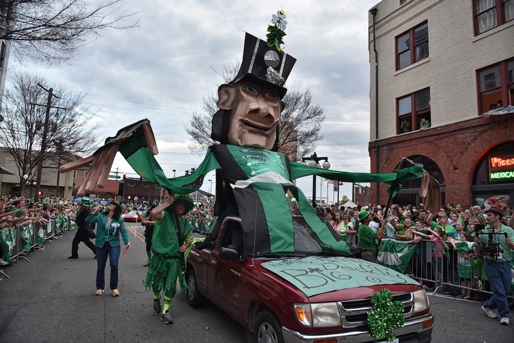 shortest st patricks day parade video