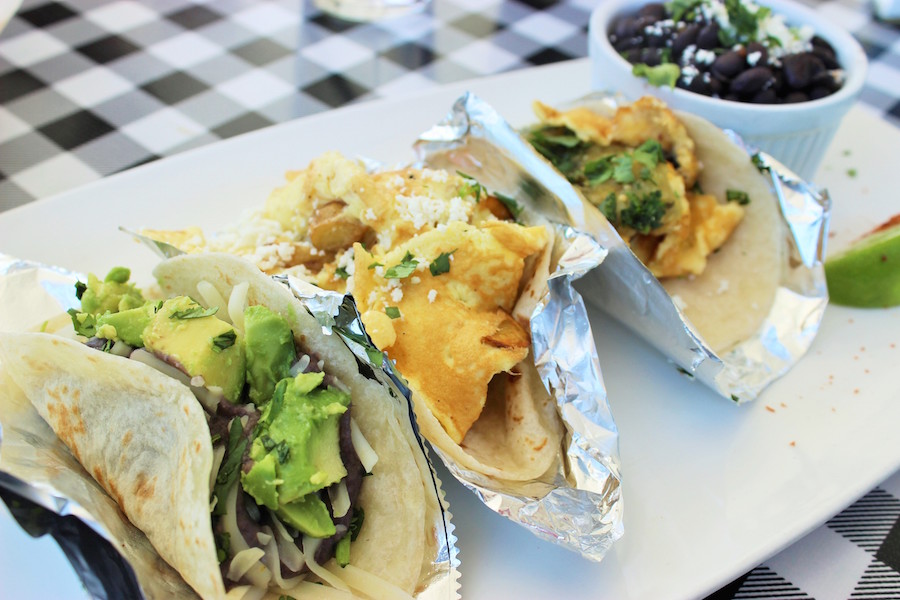 The Dish Breakfast Tacos from The Fold Little Rock Soiree Magazine