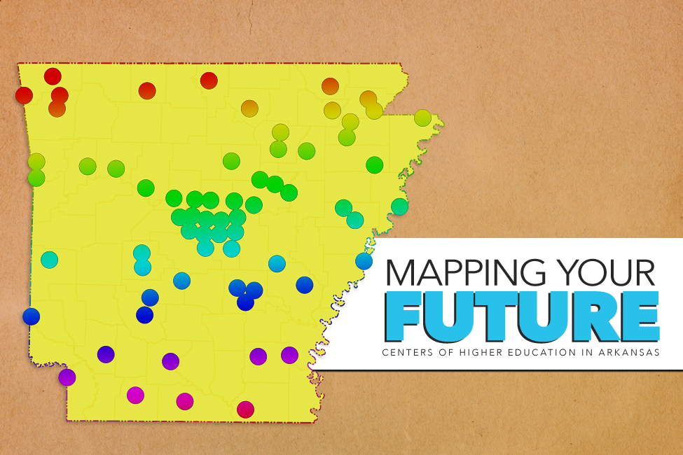 Mapping Your Future centers of higher education next