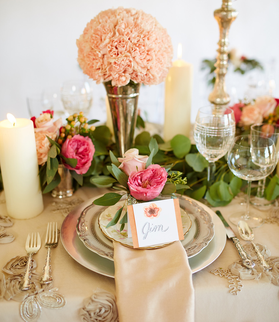 Floral Tablescape Shirley's Flower Studio