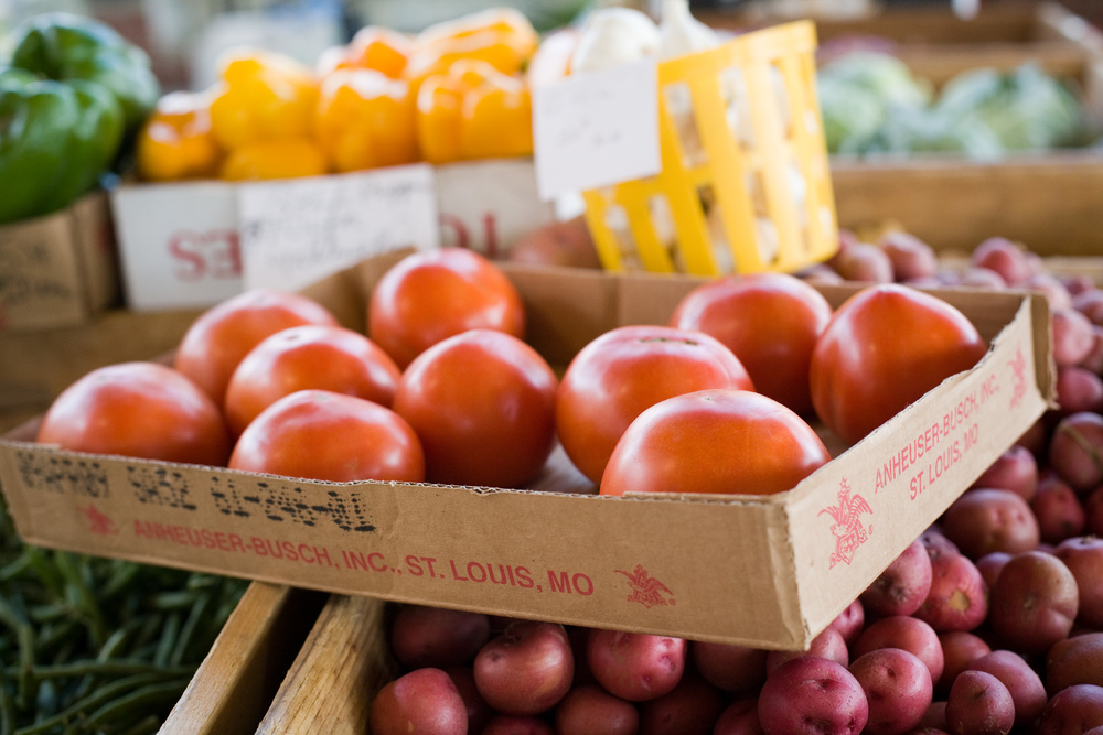 tomato, fresh produce, vegetables, River Market, Little Rock Farmers Market