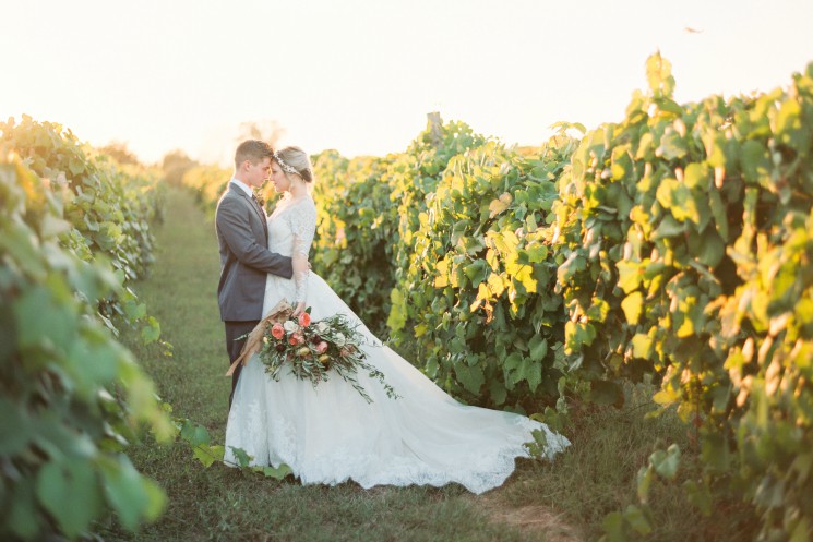 Styled Shoot Fall Vineyard Wedding Arkansas Bride