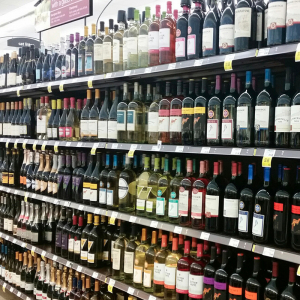 Grocery Sales of Wine Hit Liquor Stores